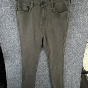 True Religion Jack Skinny Tapered Green Denim Jeans Size 32 Adult Urban 30x30
